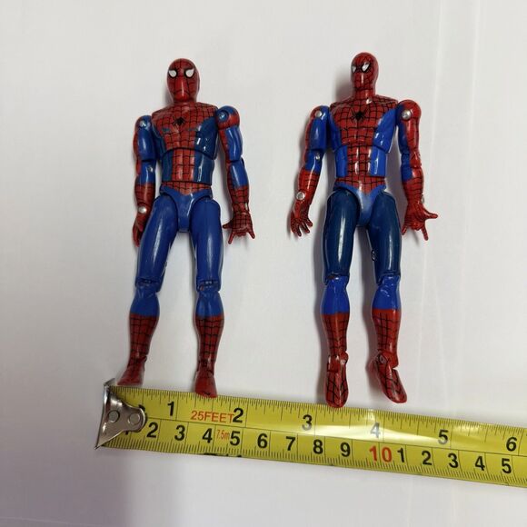Vintage Toy Biz Spider-Man Action Figures Lot of 2 (1992 Marvel) - Picture 12 of 14